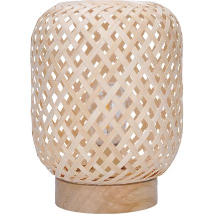 LED Dekorativna namizna svetilka BOHO LED/2xAAA ratan