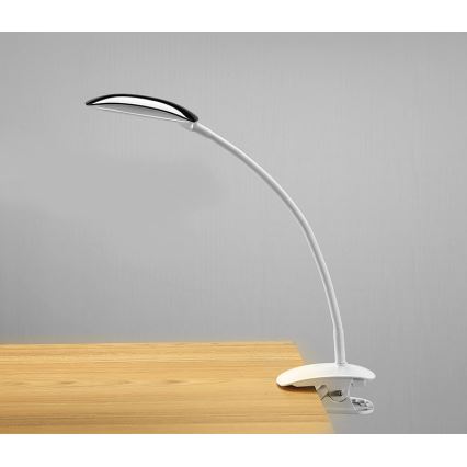 LED Namizna svetilka zatemnitvena podstavek in sponka LED/5W/230V