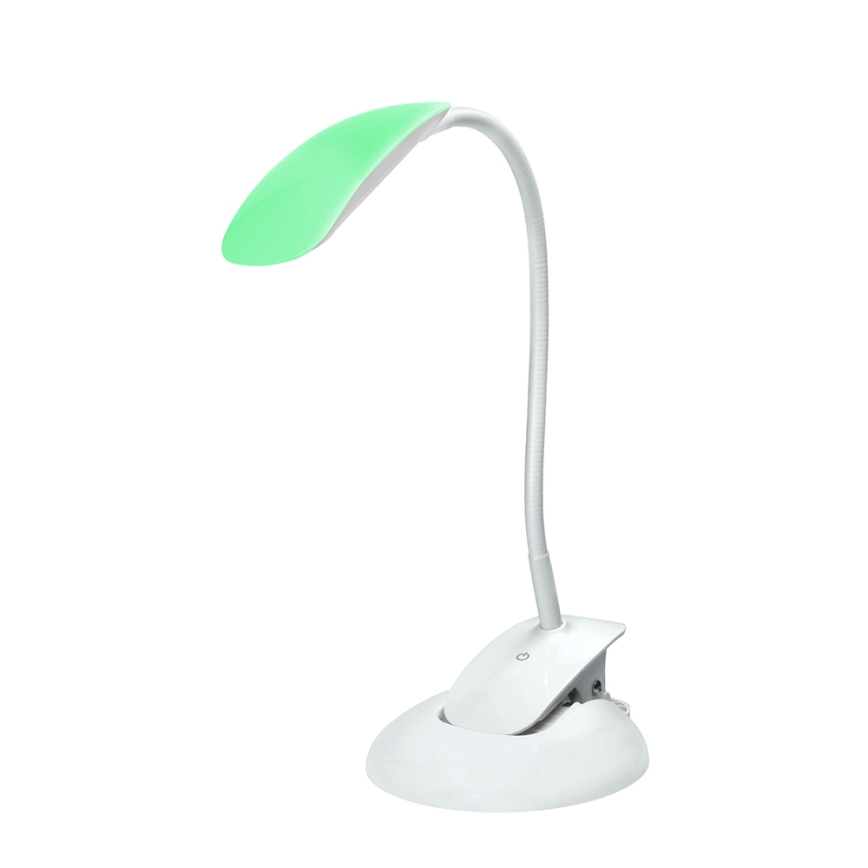 LED Namizna svetilka zatemnitvena podstavek in sponka LED/5W/230V