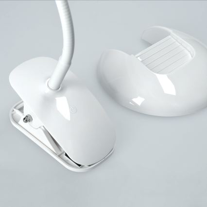 LED Namizna svetilka zatemnitvena podstavek in sponka LED/5W/230V