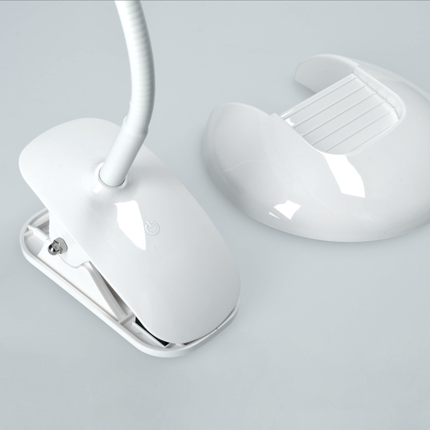 LED Namizna svetilka zatemnitvena podstavek in sponka LED/5W/230V