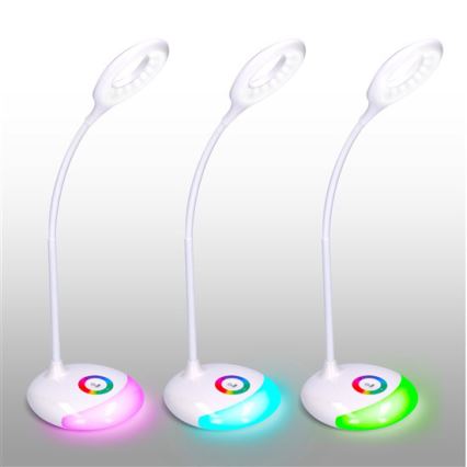 LED RGB Namizna svetilka zatemnitvena polnilna LED/5W/5V