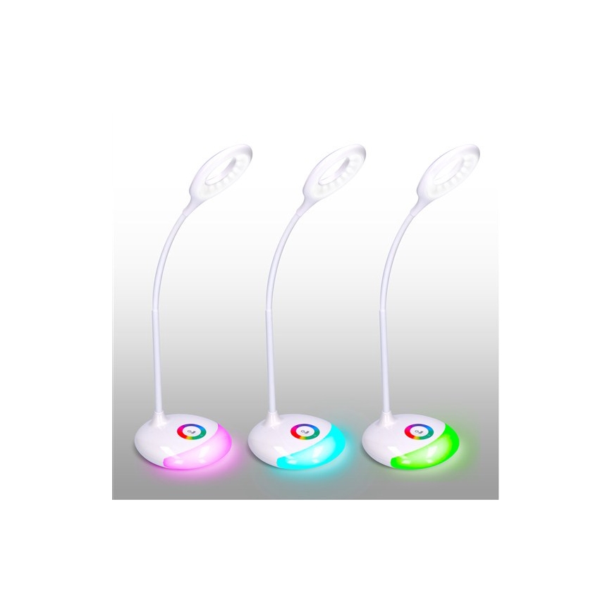 LED RGB Namizna svetilka zatemnitvena polnilna LED/5W/5V