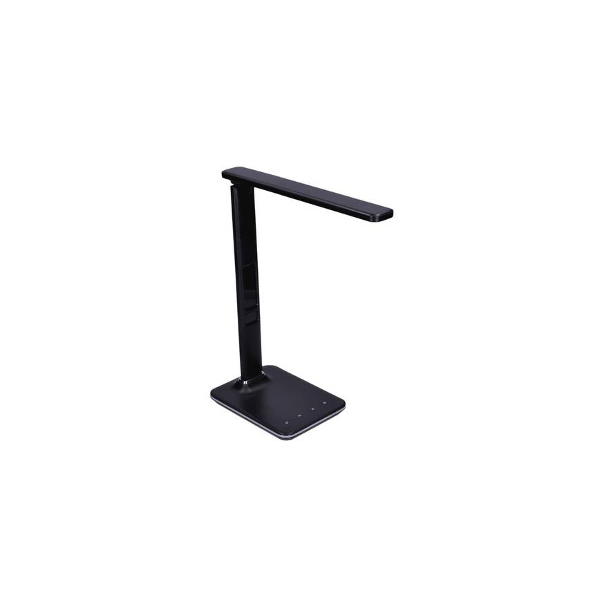 LED Zatemnitvena namizna svetilka z zaslonom LED/9W/230V črna