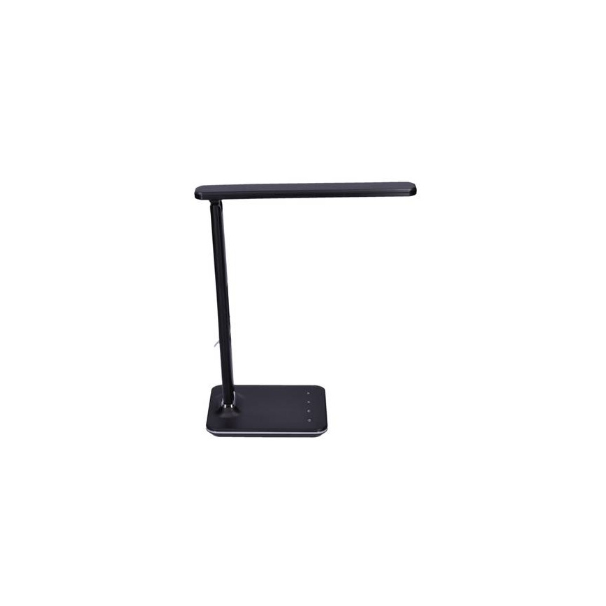 LED Zatemnitvena namizna svetilka z zaslonom LED/9W/230V črna
