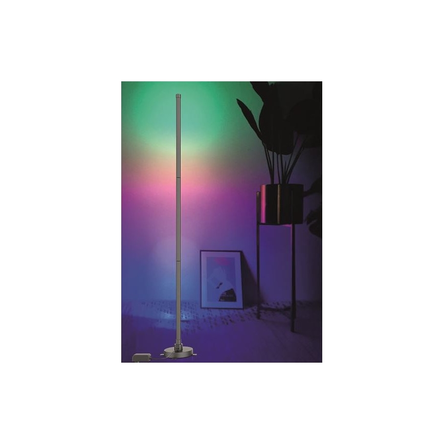 LED RGB Zatemnitvena talna svetilka RAINBOW LED/18W/230V Wi-Fi Tuya + Daljinski upravljalnik