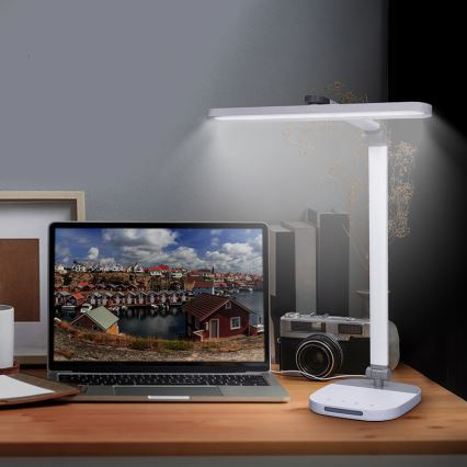 LED Zatemnitvena namizna svetilka na dotik z noč razsvetljava LED/10W/5V 3000/4000/5000K bela