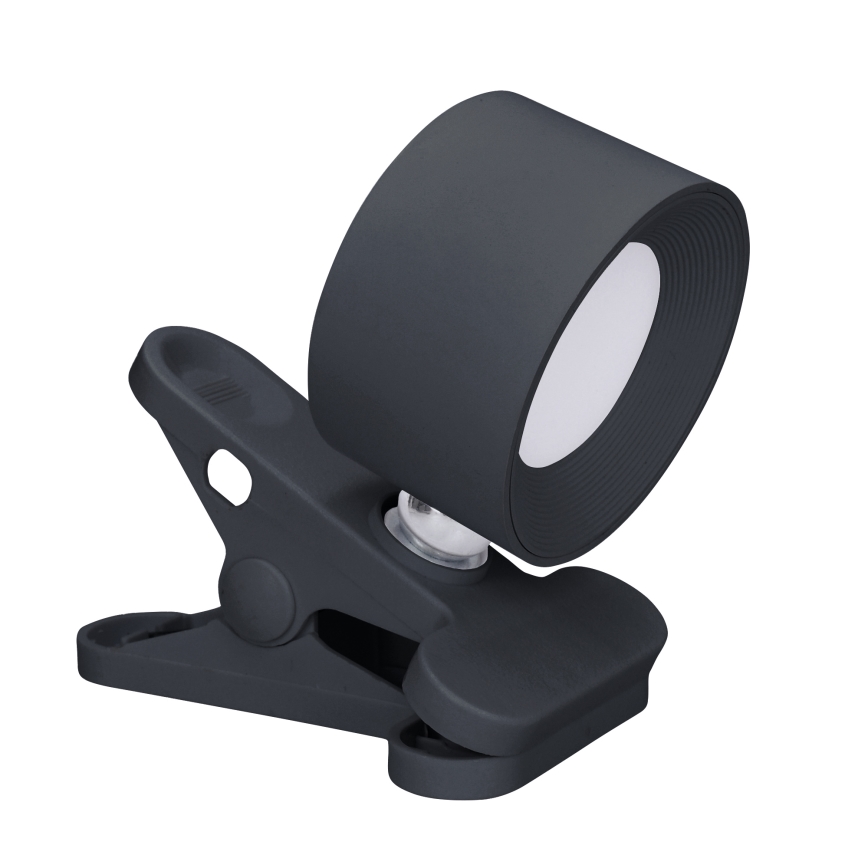Solight WO68-B-LED Zatemnitvena polnilna svetilka 3v1 LED/4W/2000 mAh 3000/4000/6500K črna