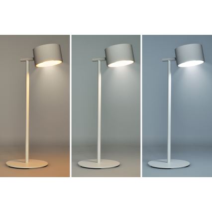 LED Zatemnitvena polnilna svetilka na dotik 3v1 LED/4W/2000 mAh 3000/4000/6500K bela