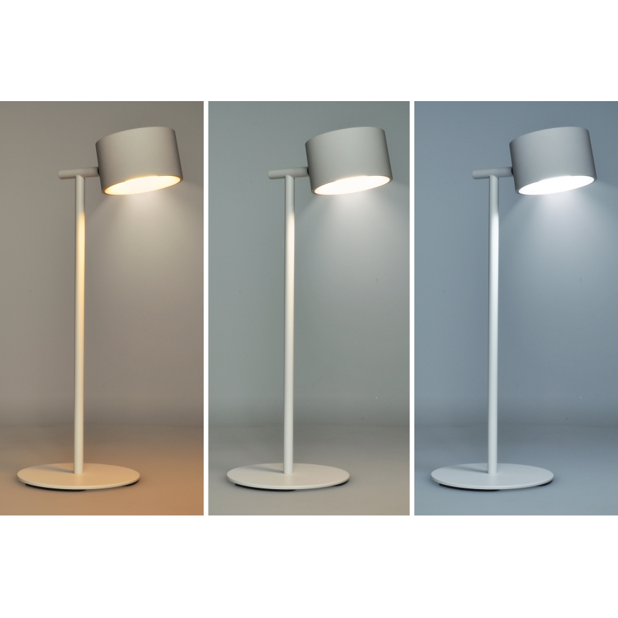 LED Zatemnitvena polnilna svetilka na dotik 3v1 LED/4W/2000 mAh 3000/4000/6500K bela