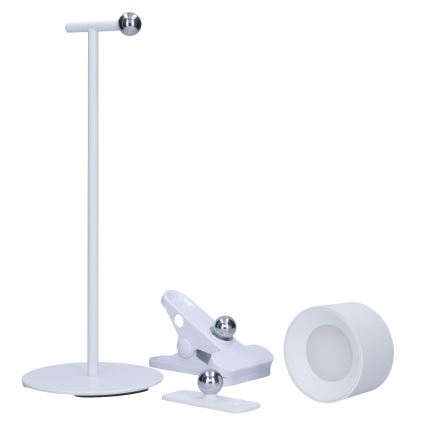 LED Zatemnitvena polnilna svetilka na dotik 3v1 LED/4W/2000 mAh 3000/4000/6500K bela