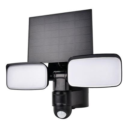 LED solarni reflektor s senzorjem LED/9W/3,7V 3600 mAh IP54