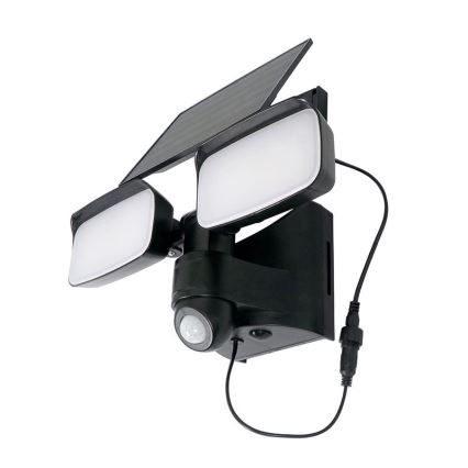 LED solarni reflektor s senzorjem LED/9W/3,7V 3600 mAh IP54