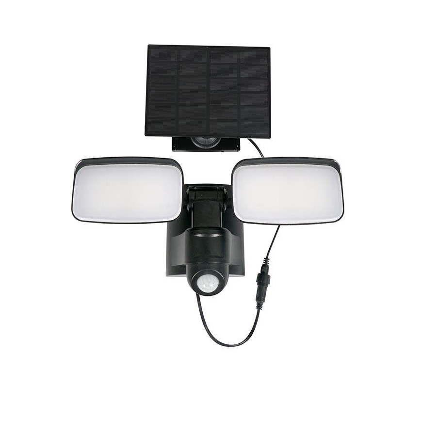 LED solarni reflektor s senzorjem LED/9W/3,7V 3600 mAh IP54