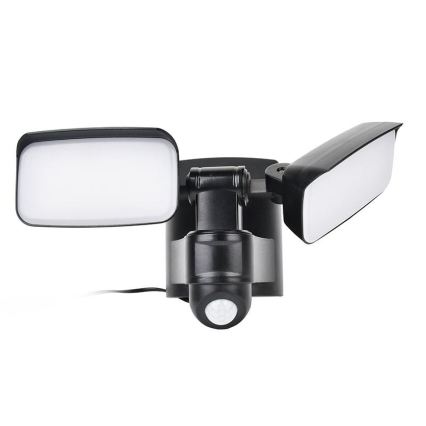 LED solarni reflektor s senzorjem LED/9W/3,7V 3600 mAh IP54