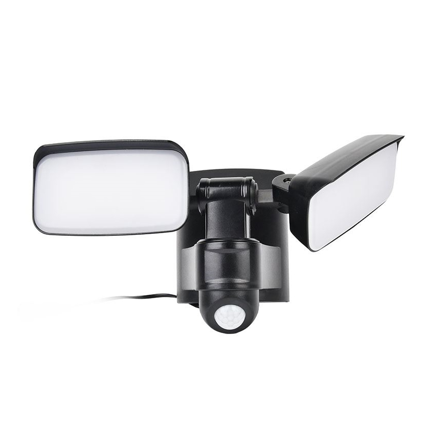 LED solarni reflektor s senzorjem LED/9W/3,7V 3600 mAh IP54