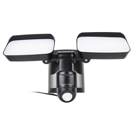 LED solarni reflektor s senzorjem LED/9W/3,7V 3600 mAh IP54