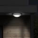 LED Zunanja stropna svetilka SIENA LED/13W/230V IP54 pr. 17 cm bela