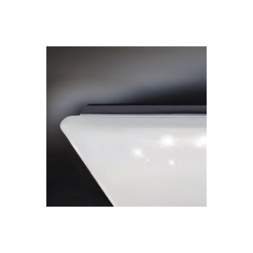 LED Zatemnitvena stropna svetilka STAR LED/24W/230V + Daljinski upravljalnik