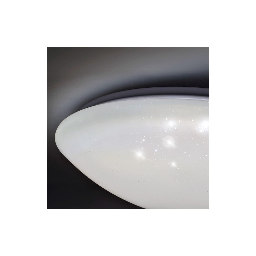 LED Zatemnitvena stropna svetilka STAR LED/24W/230V + Daljinski upravljalnik