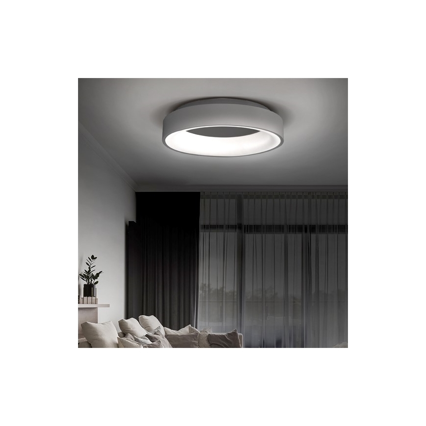 LED Zatemnitvena stropna svetilka TREVISO LED/48W/230V + Daljinski upravjalnik