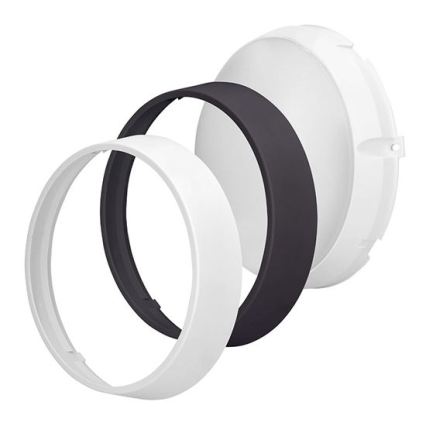 LED zunanja stenska svetilka 2 v 1 LED/20W/230V 3000/4000/6500K IP65 premer 22 cm