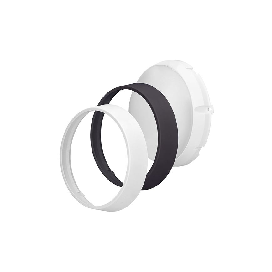 LED zunanja stenska svetilka 2 v 1 LED/20W/230V 3000/4000/6500K IP65 premer 22 cm