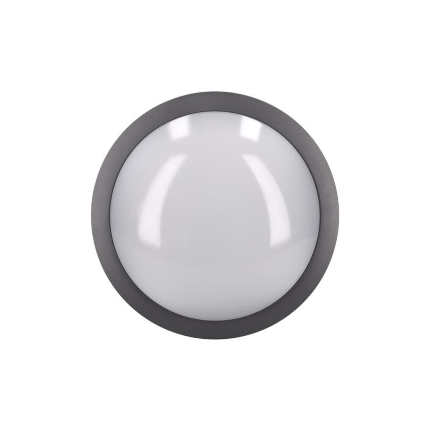 LED Zunanja stropna svetilka s senzorjem SIENA LED/20W/230V 4000K pr. 23 cm IP54