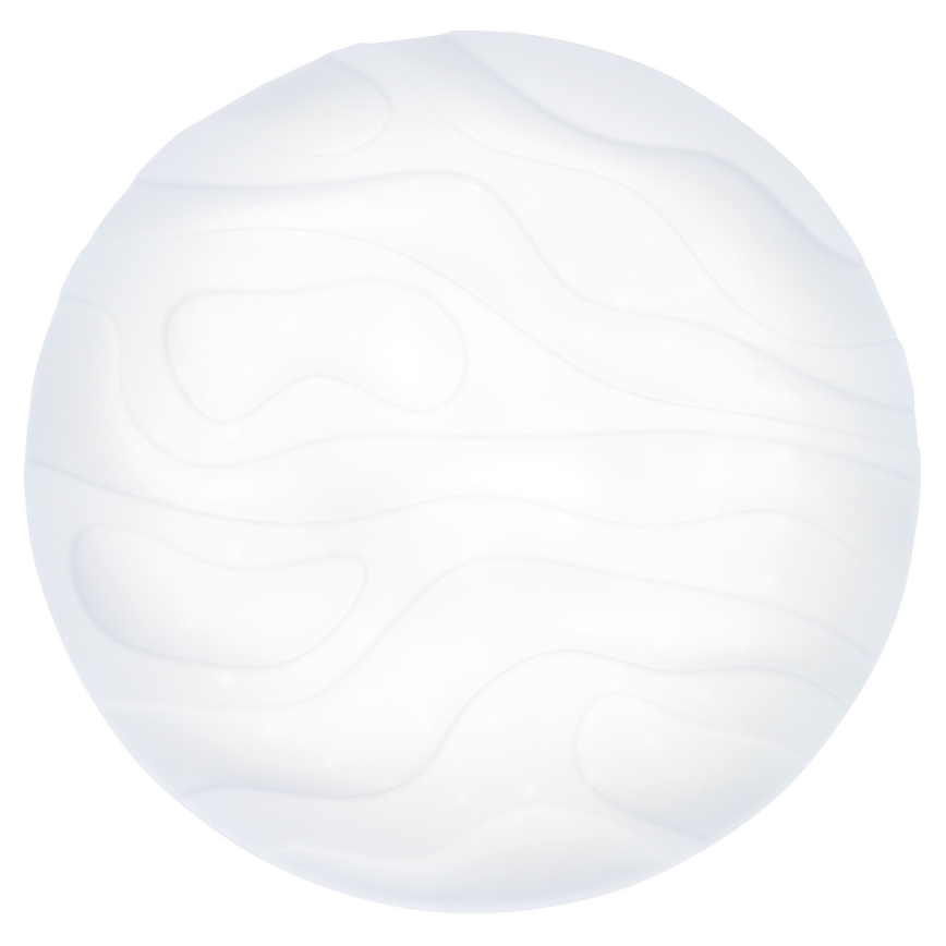 LED RGB Zatemnitvena stropna svetilka WAVE LED/30W/230V Wi-Fi Tuya + Daljinski upravljalnik