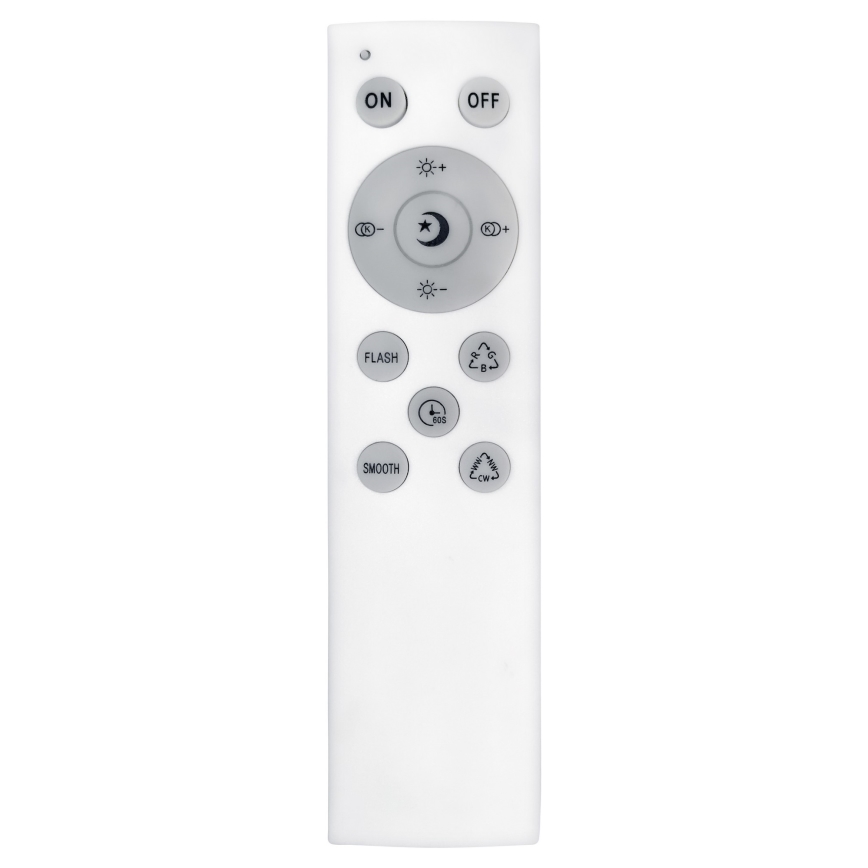 LED RGB Zatemnitvena stropna svetilka WAVE LED/30W/230V Wi-Fi Tuya + Daljinski upravljalnik