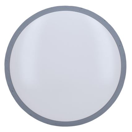 LED Zatemnitvena stropna svetilka GREY LED/60W/230V 3000-6500K siva pr. 49 cm + Daljinski upravljalnik