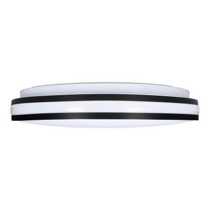 LED Zatemnitvena stropna svetilka LASKOS LED/48W/230V 3000-6500K črna + Daljinski upravljalnik