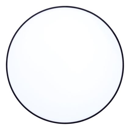 LED Zatemnitvena stropna svetilka PENLEY LED/48W/230V 3000-6500K pr. 40 cm črna + Daljinski upravljalnik