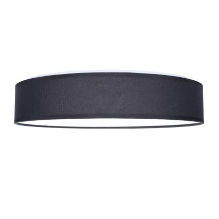 LED Zatemnitvena stropna svetilka PENLEY LED/48W/230V 3000-6500K pr. 40 cm črna + Daljinski upravljalnik