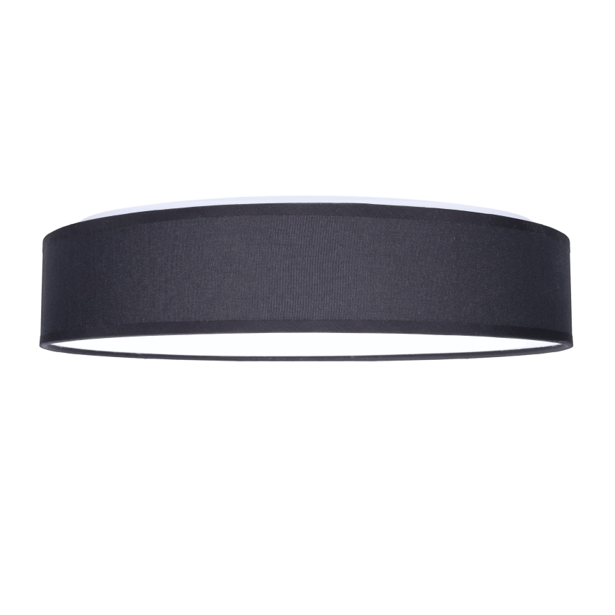 LED Zatemnitvena stropna svetilka PENLEY LED/48W/230V 3000-6500K pr. 40 cm črna + Daljinski upravljalnik