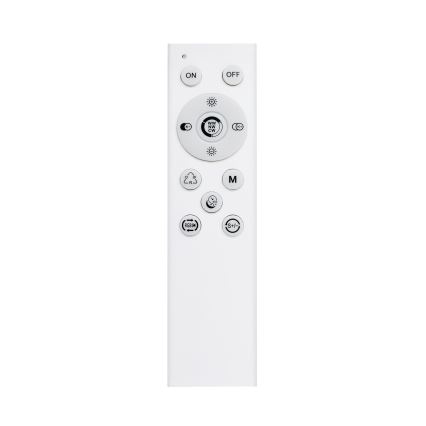 LED RGB Zatemnitvena stropna svetilka FLOCO LED/30W/230V 3000-6500K + RGB/6W pr. 40cm + Daljinski upravljalnik