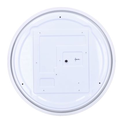 LED Zatemnitvena stropna svetilka LARIOS LED/48W/230V 3000-6500K pr. 39 cm črna + Daljinski upravljalnik