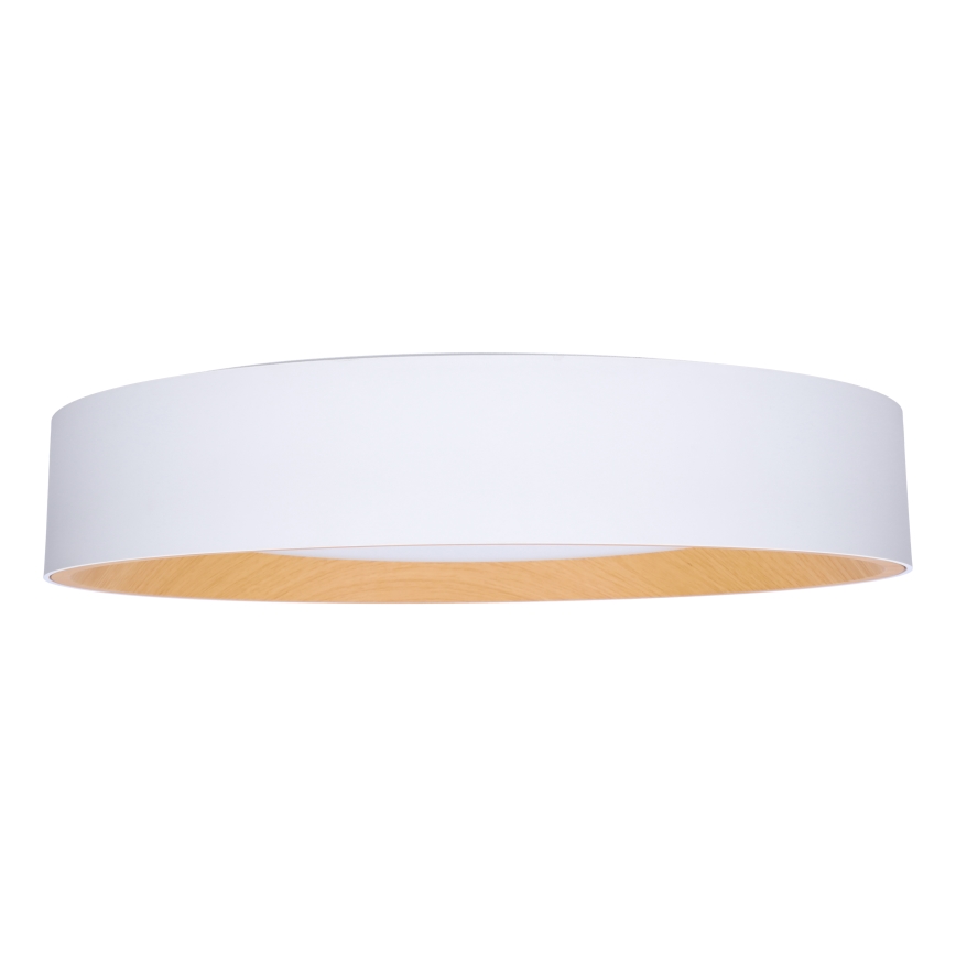 LED zatemnilna stropna svetilka LARIOS LED/48W/230V 3000-6500K premer 39 cm bela + daljinski upravljalnik