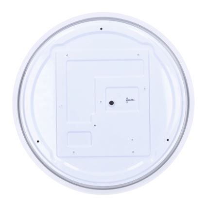 LED Zatemnitvena stropna svetilka LARIOS LED/48W/230V 3000-6500K pr. 39 cm bela + Daljinski upravljalnik