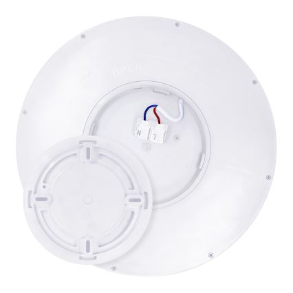 LED Zatemnitvena stropna svetilka ESTELA LED/36W/230V pr. 30 cm bela + Daljinski upravljalnik