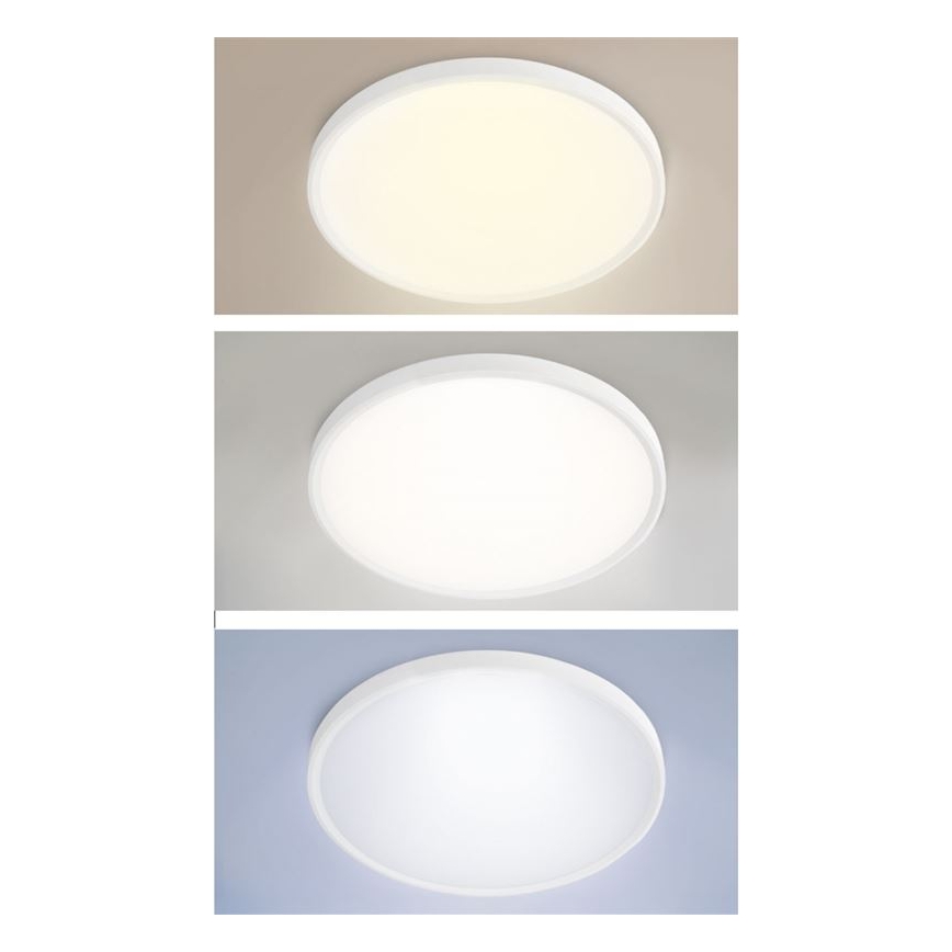 LED zatemnljivo stropno nadometno ali viseče svetilo LED/40W/230V 3000-6500K + daljinski upravljalnik