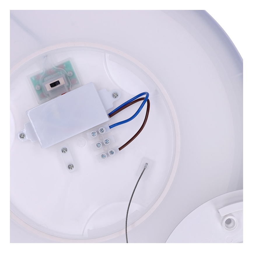 Kopalniško stropno LED-svetilo ACATE, 24 W, 230 V, 3000/4000/6000 K, premer 29,3 cm, IP54