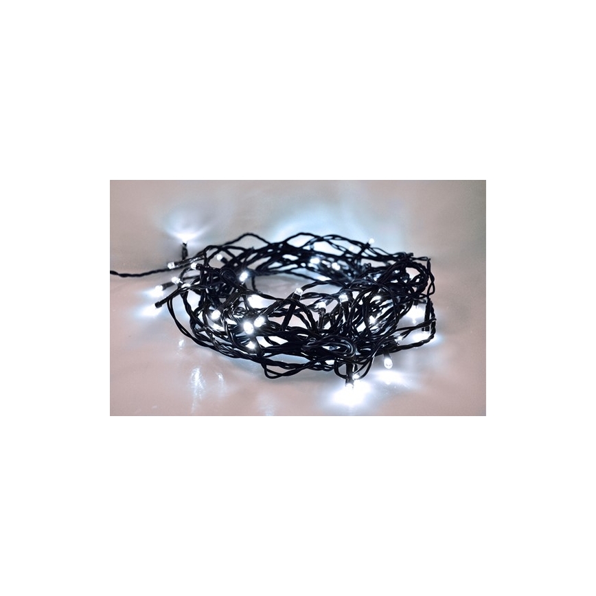 LED Božična zunanja veriga 100xLED/230V 10m IP44 hladna bela IP44