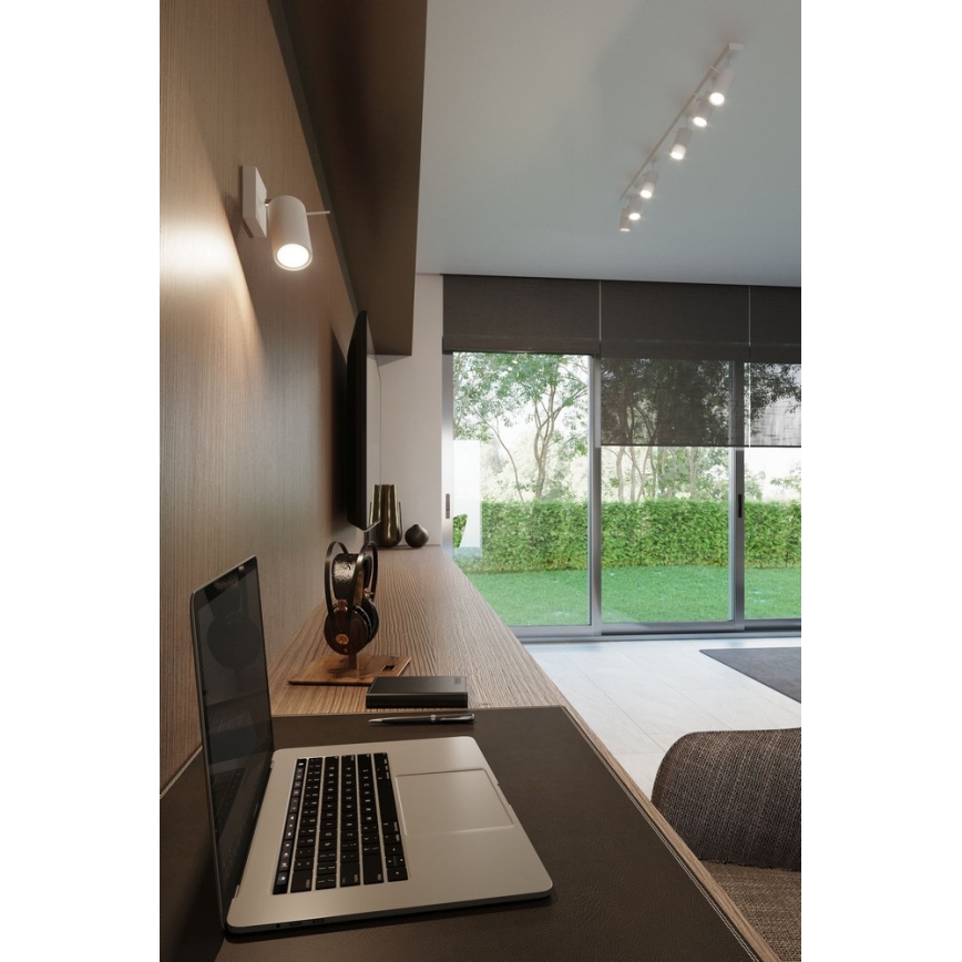 Reflektor RING 3 3xGU10/10W/230V bela
