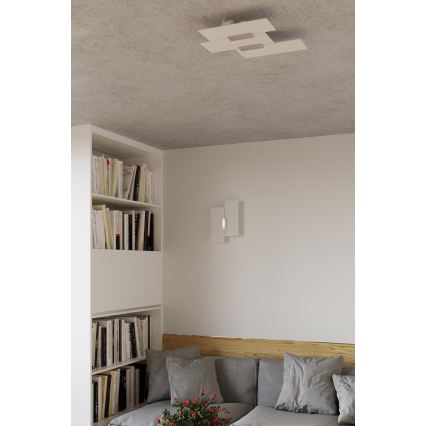 Stropna svetilka FABIANO 3xE27/60W/230V bela/sijajni krom