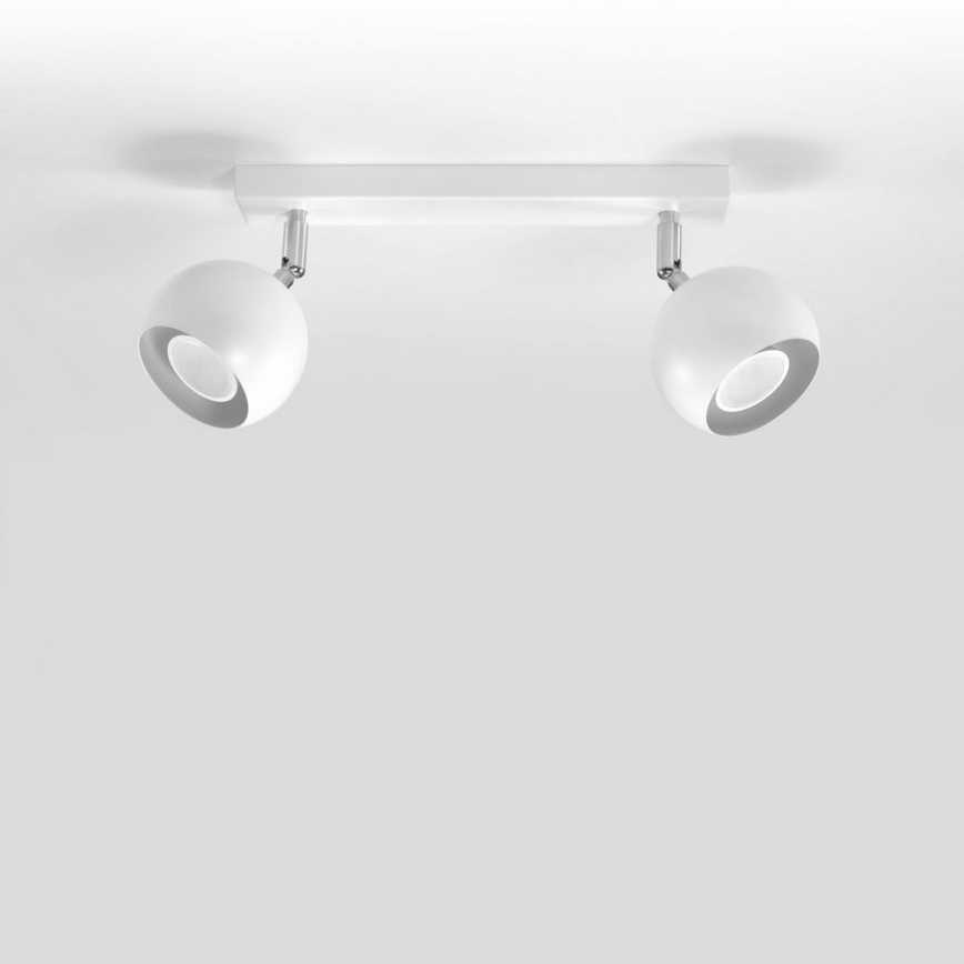 Stropni reflektor OCULARE 2xGU10/10W/230V