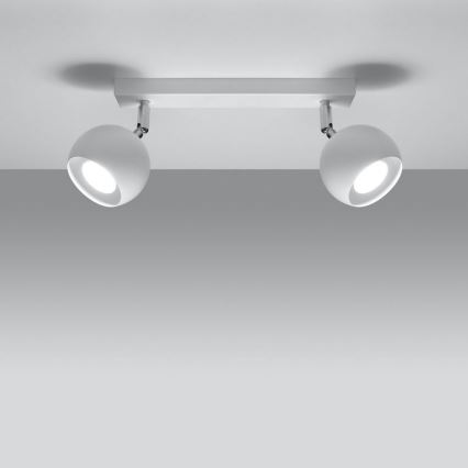 Stropni reflektor OCULARE 2xGU10/10W/230V