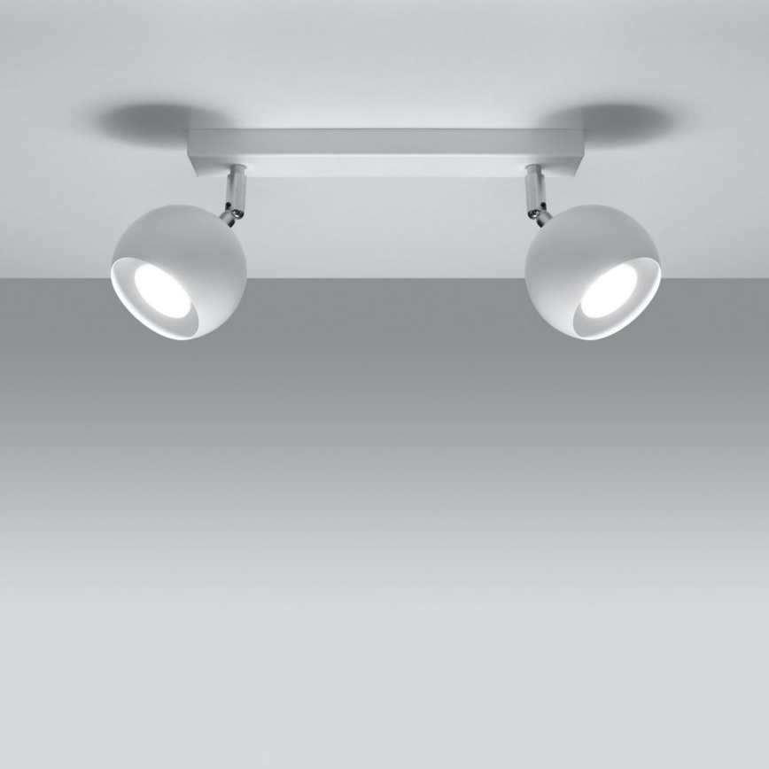 Stropni reflektor OCULARE 2xGU10/10W/230V