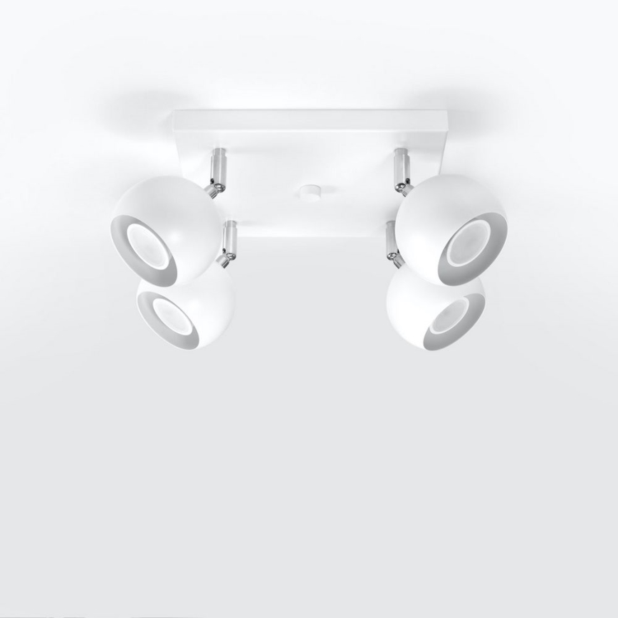 Stropni reflektor OCULARE 4xGU10/10W/230V