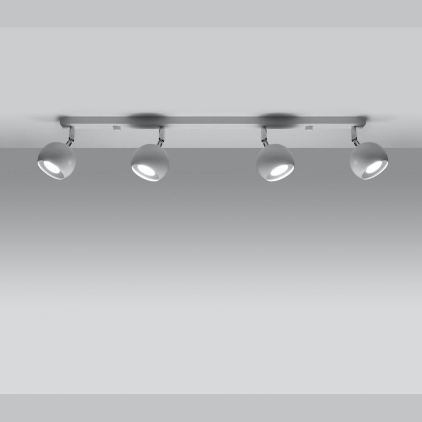 Stropni reflektor OCULARE 4xGU10/10W/230V